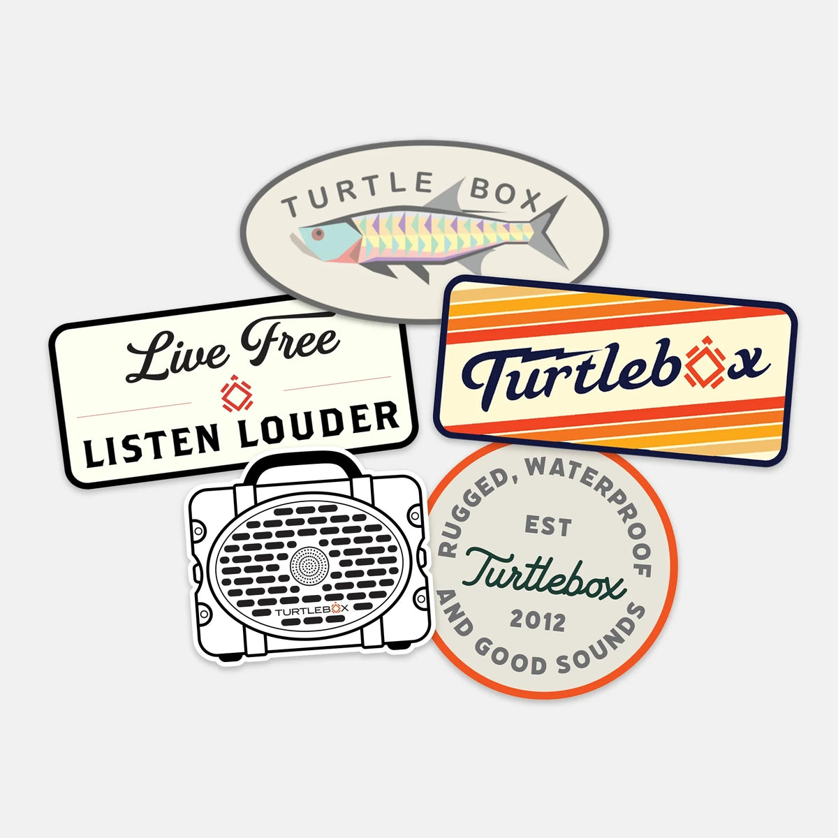 Sticker Pack - Turtlebox Classic